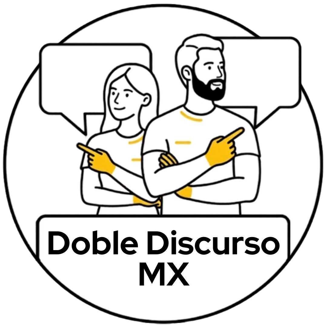 Doble Discurso MX logotipo